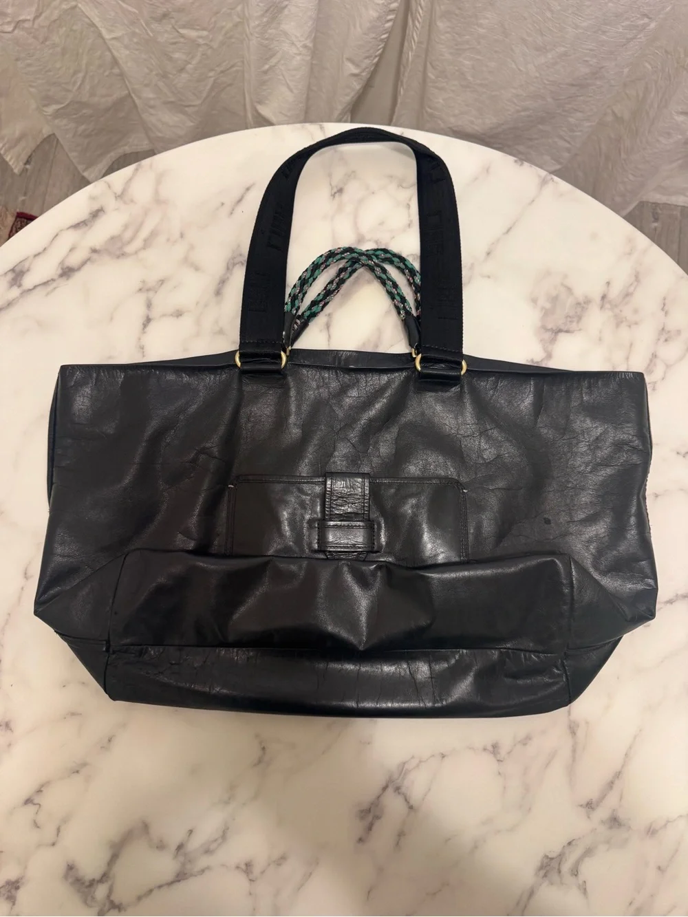 Clare V. Grande Bateau in Black